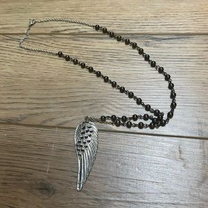 Angel wing necklace